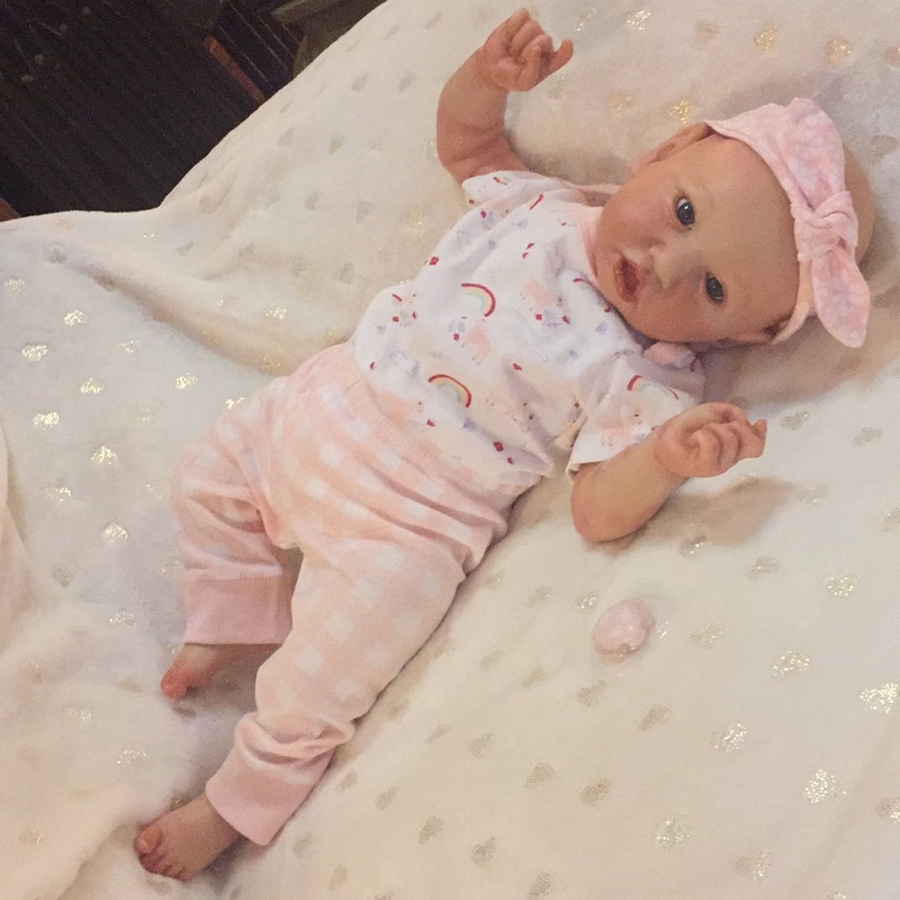 Reborn baby girl doll